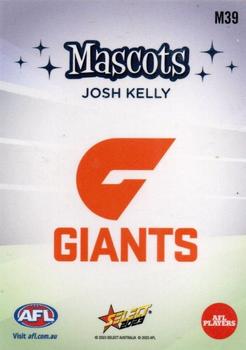 2023 Select AFL Footy Stars - Mascots #M39 Josh Kelly Back